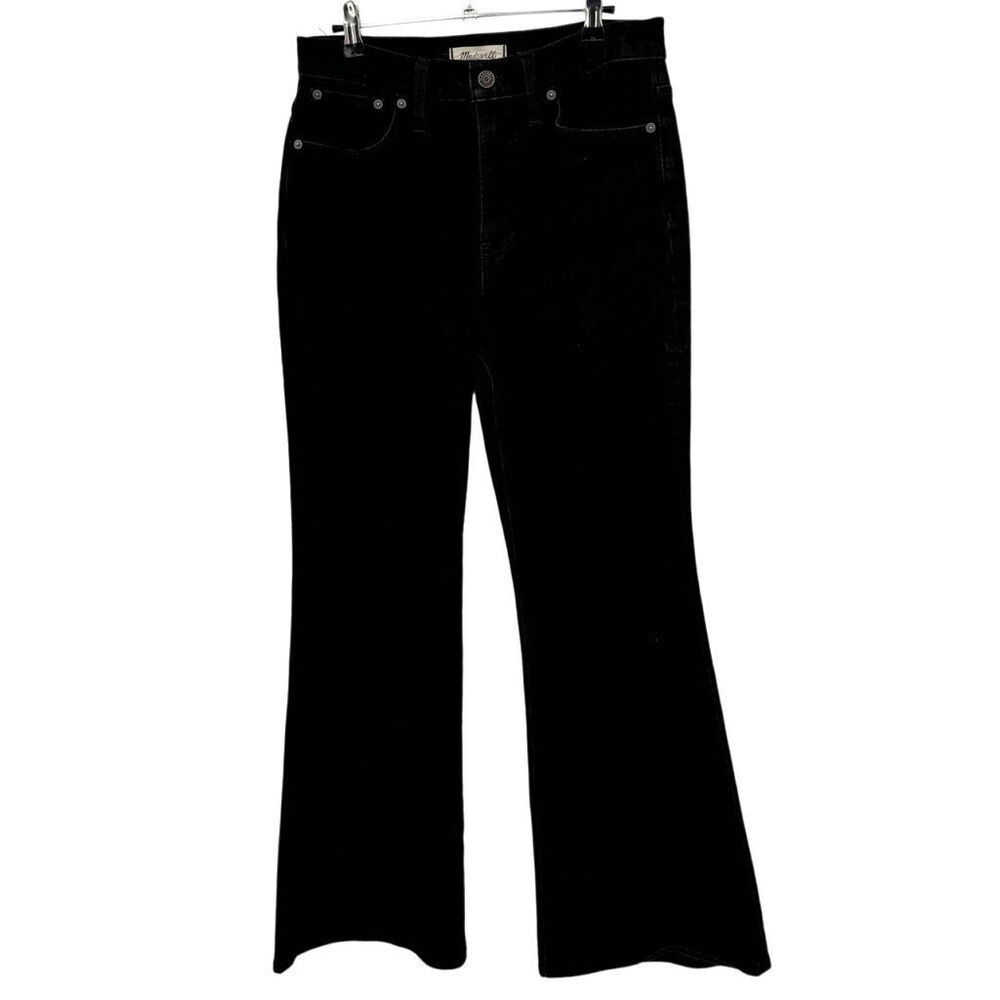 Madewell The Perfect Vintage Flare Jean Black Size 28